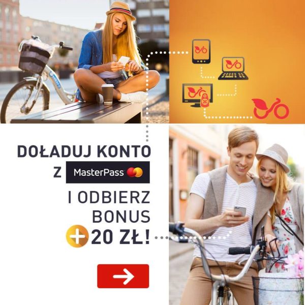 Bonusowe doładowania dla rowerzystów miejskich od Nextbike Polska i MasterPass oraz dłuższy czas darmowych wypożyczeń z okazji Europejskiego Tygodnia Zrównoważonego Transportu!