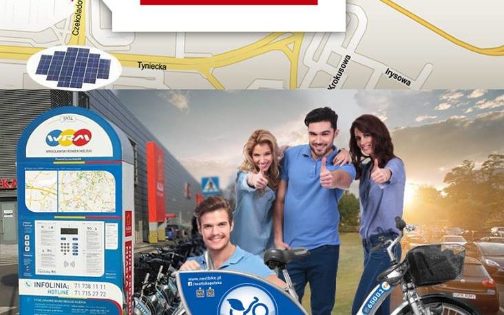 Rusza „Aleja Bielany” – 74. stacja WRM. Do największego centrum handlowego w Polsce dojedziesz na rowerze miejskim!