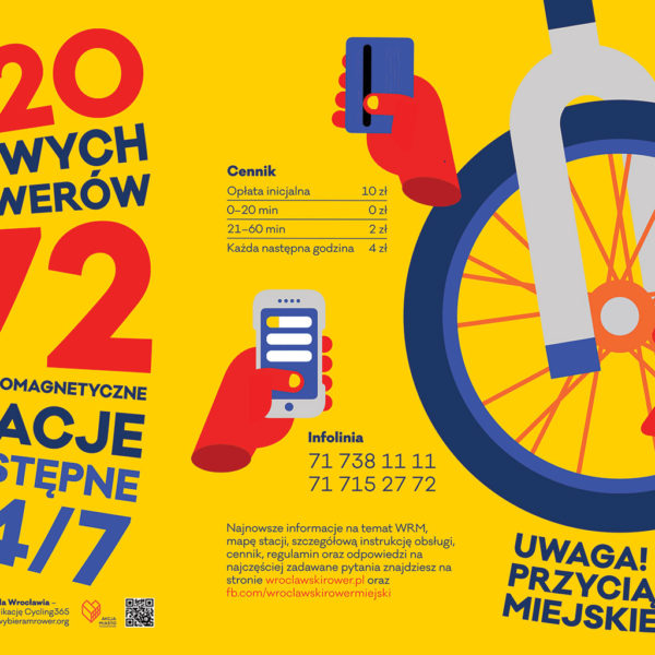 Nowy Wrocławski Rower Miejski – nowy sposób korzystania