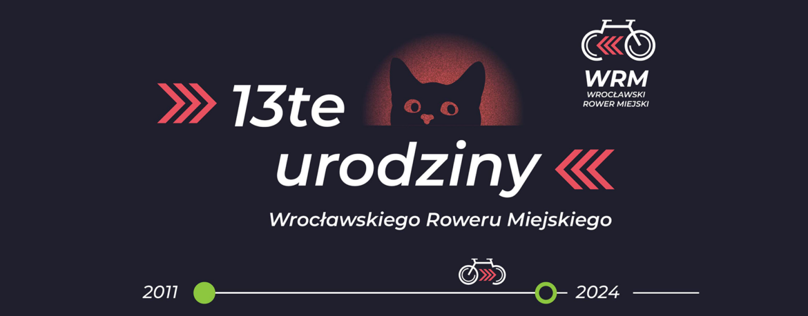 13-lecie Wrocławskiego Roweru Miejskiego!